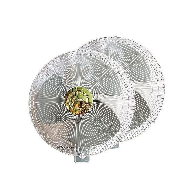 Pack de 2 Ventilateurs Mural sansTélécommande