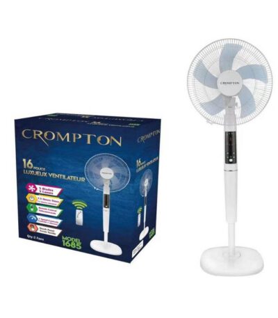 Pack de 2 ventilateurs sur pied avec télécommande