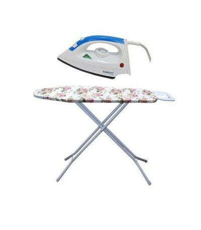 Pack : Fer à Repasser Electrique scarlett - + Table à Repasser