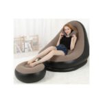 paresseux canapé-lit siesta chaise longue avec repose-pieds + Gonfleur offert