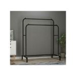 Penderie double barre pour habits, chaussures, sacs...