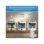 Petit Mini Ventilateur De Refroidissement Portable - Blanc