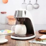 Petite Machine à Café Domestique Portable de 300ml avec Tasse de Café
