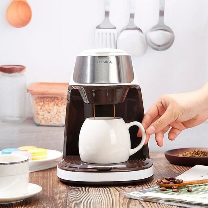 Petite Machine à Café Domestique Portable de 300ml avec Tasse de Café