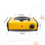 Plaque chauffante de cuisson électrique 1000W