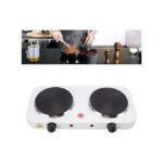 Plaque Chauffante Double 2000W , Portable Deux Brûleur