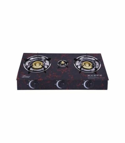 Plaque de cuisson 3 feux en acier inoxydable
