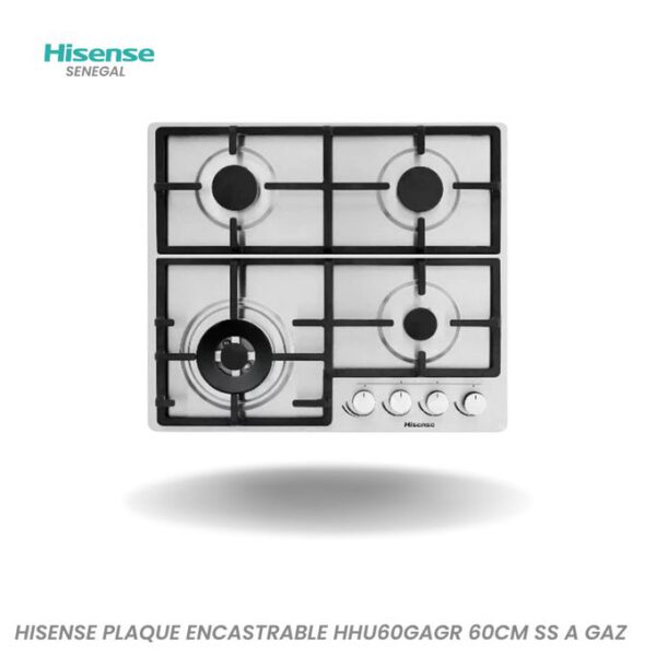 PLAQUE ENCASTRABLE ELECTRIQUE - HHU60GAGR - 60CM SS