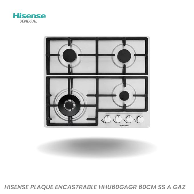 PLAQUE ENCASTRABLE ELECTRIQUE - HHU60GAGR - 60CM SS