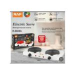 Plate Table de cuisson électrique plaque chauffante 2 feux blanc 2000w