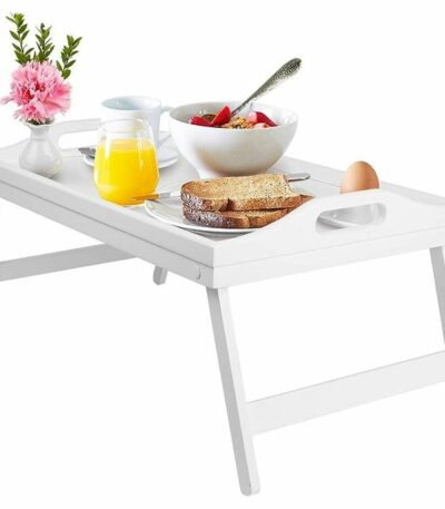 Plateau de Petit Déjeuner au Lit - Pliable - Bois