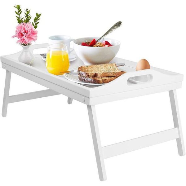 Plateau de Petit Déjeuner au Lit - Pliable - Bois