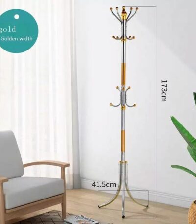 Porte Manteau - Métal - 12 Crochets - 173 cm