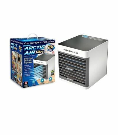 Premium Mini Air Cooler Ventilateur de Refroidissement à Eau Portable - Blanc