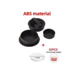 Presse Hamburger ABS + 50pcs Papier Huilé, Accessoires De Cuisine