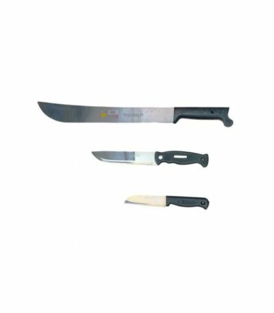 Promo tabaski 2 couteaux et 1 machette.