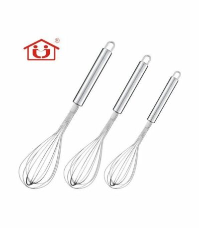 Pureliving Stainless Steel Whisk Set-3PCS