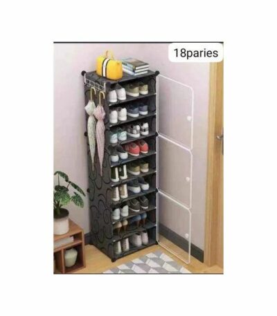 Rangement chaussures en plastique 18 paires