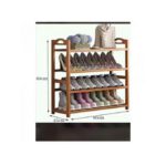 Rangement de Chaussures - 4 Etagères en bois