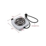 Réchaud électrique efficace et économique en Métal Hot Plate Mini gaz électrique - 880g - 220 V-230 V v2