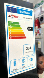 REFRIGERATEUR ASTECH COMBINE 3TIROIRS GRIS FC398VEROG