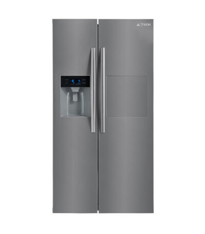 REFRIGERATEUR ASTECH SIDE BY SIDE 2PORTES INVERTER + GLACON AVEC FONTAINE GM FSS6600DDDA