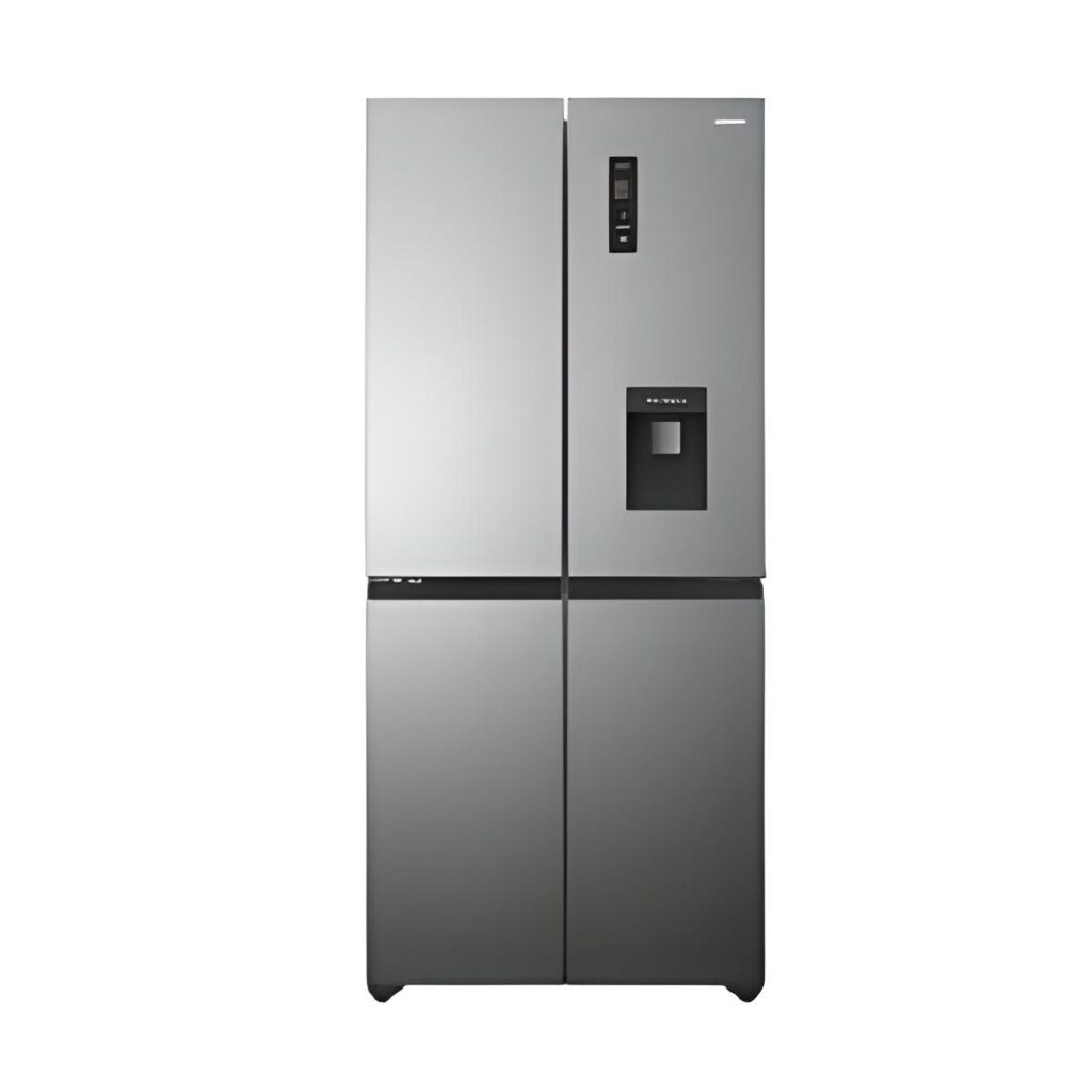 REFRIGERATEUR ASTECH SIDE BY SIDE 4PORTES AVEC DIST D’EAU GRIS FSS579FDAM