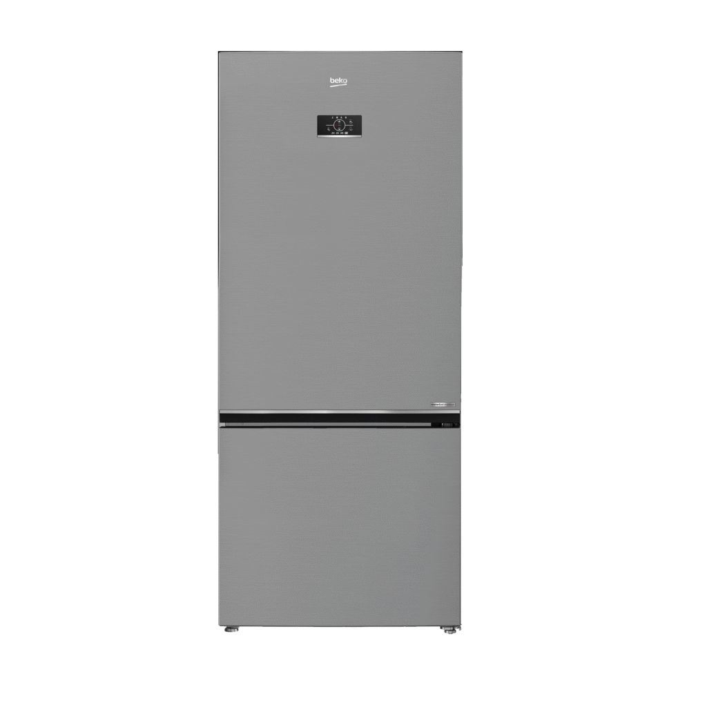 REFRIGERATEUR BEKO COMBINE 3TIROIRS 730LITRES INVERTER NOFROST A++ GRIS RCNE730E40