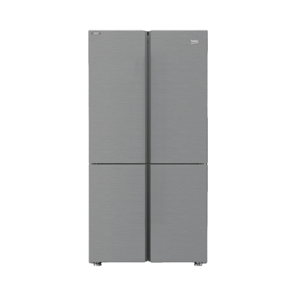 REFRIGERATEUR BEKO SIDE BY SIDE 4PORTES 600LITRES INOX GN1406223PX