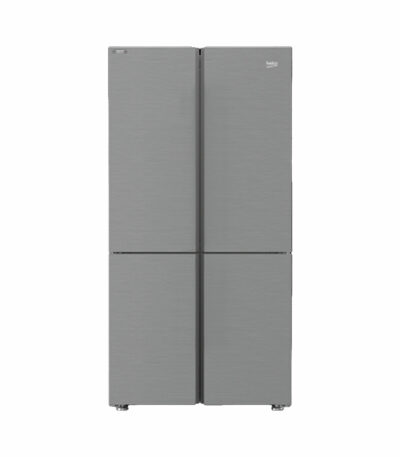 REFRIGERATEUR BEKO SIDE BY SIDE 4PORTES 600LITRES INOX GN1406223PX