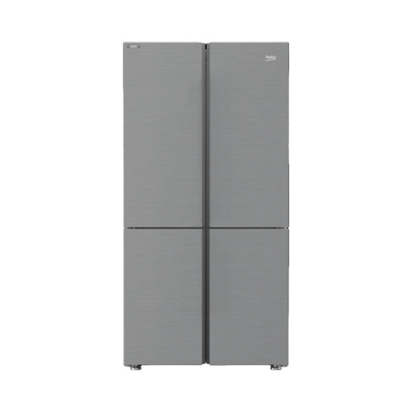 REFRIGERATEUR BEKO SIDE BY SIDE 4PORTES 600LITRES INOX GN1406223PX