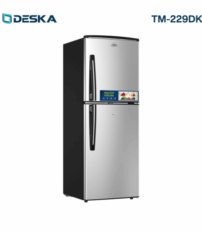 REFRIGERATEUR DESKA 2PORTES GRIS TM229DK