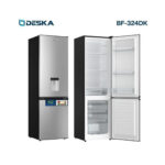 REFRIGERATEUR DESKA COMBINE 3TIROIRS GM+FONTAINE GRIS R BF324DK