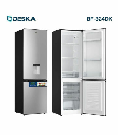 REFRIGERATEUR DESKA COMBINE 3TIROIRS GM+FONTAINE GRIS R BF324DK