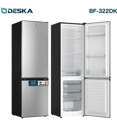 REFRIGERATEUR DESKA COMBINE 3TIROIRS GRIS BF322DK