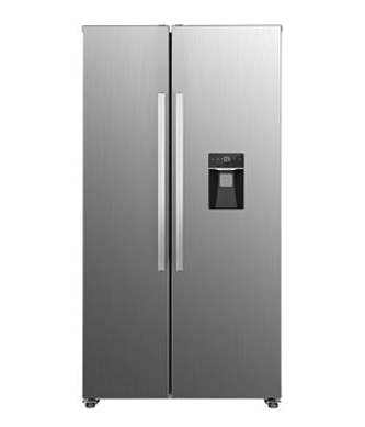 REFRIGERATEUR ELACTRON SIDE BY SIDE 2PORTES AVEC DISTRIBUTEUR EAU INOX EL55SBSX