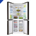 REFRIGERATEUR ENDURO SIDE BY SIDE 4PORTES 400LITRES A+ GRIS SBS395MP75X