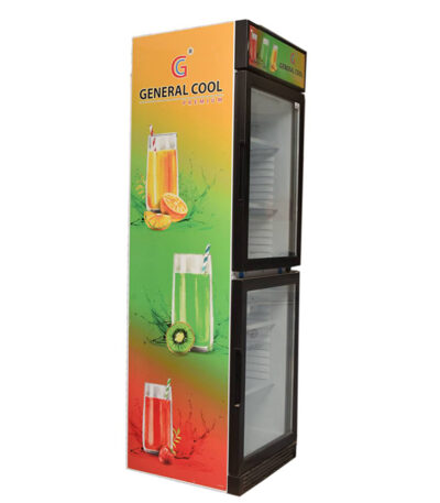 REFRIGERATEUR GENERAL COOL VERTICAL 2PORTES 385LITRES VITRINE 385D2