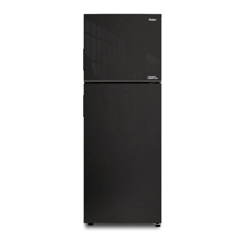 REFRIGERATEUR HAIER 2PORTES INVERTER 357LITRES NOIR HRF380TMBM