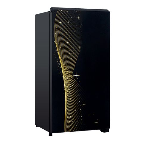 REFRIGERATEUR HAIER BAR 1PORTE GM NOIR GOLD HR185MSG