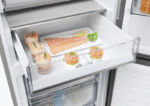 REFRIGERATEUR HAIER COBINE 3TIROIRS 350LITRES AVEC FONTAINE NOFROST GRIS HDPW5618DWPK