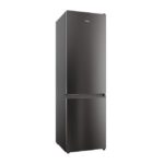 REFRIGERATEUR HAIER COMBINE 3TIROIRS 350LITRES NOIR GRIS HRF390BS