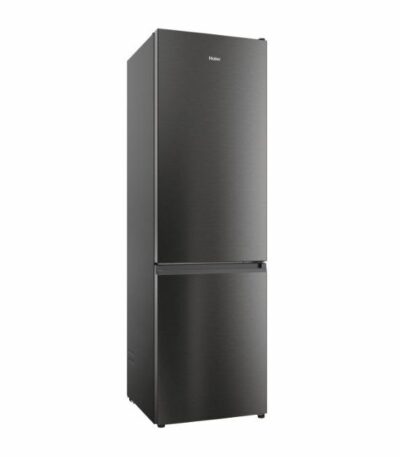 REFRIGERATEUR HAIER COMBINE 3TIROIRS 350LITRES NOIR GRIS HRF390BS