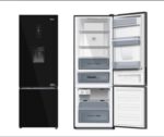 REFRIGERATEUR HAIER COMBINE AVEC FONTAINE NOIR HRF-B379