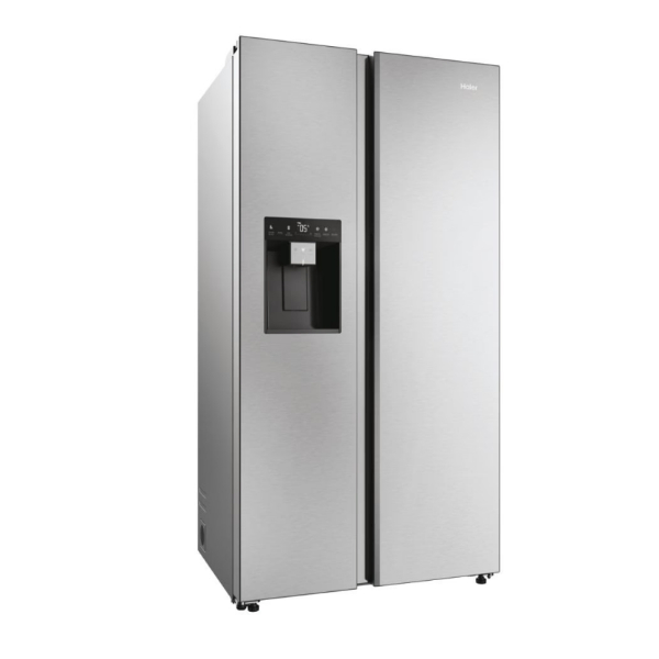REFRIGERATEUR HAIER SIDE BY SIDE 2PORTES DISTRIBUTEUR GLACON GRIS HSW59FEIMM