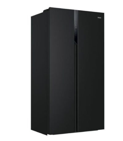 REFRIGERATEUR HAIER SIDE BY SIDE 2PORTES NOIR HSR3918ENPB