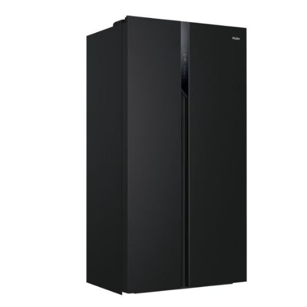 REFRIGERATEUR HAIER SIDE BY SIDE 2PORTES NOIR HSR3918ENPB
