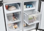 REFRIGERATEUR HAIER SIDE BY SIDE 4PORTES AVEC FONTAINE GRIS CHR3818EWMM