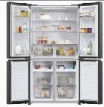 REFRIGERATEUR HAIER SIDE BY SIDE 4PORTES GRIS HRF525SS