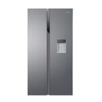 REFRIGERATEUR HAIER SIDE BY SIDE AVEC DISTRIBUTEUR DEAU GRIS HSR3918EWPG